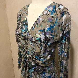 Beautiful CAbi floral dress NWOT